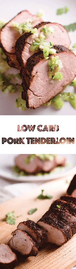 Pork tenderloin is low in fat, and has a mild flavor. Low Carb Pork Tenderloin Recipe Smoked with Dry Rub - Keto ...