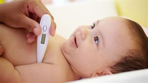 If your child cannot sit in the bathtub, lay lukewarm wet washcloths on his stomach, groin, under the arms and behind the neck. Your Baby's First Fever: What to Do? | Ochsner Health