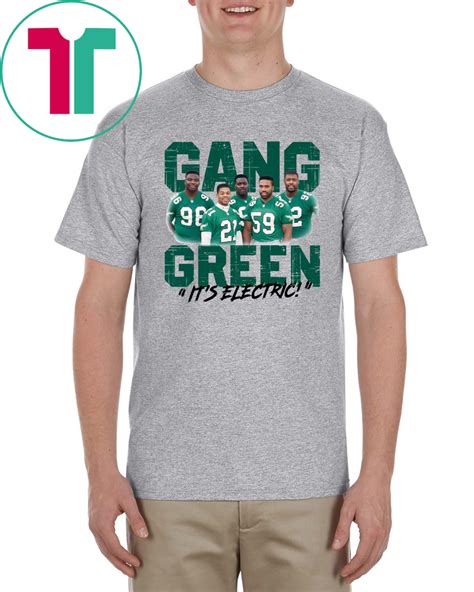He smiles and nods shyly as they rush to his side. Jalen Mills Gang Green Shirts Eagle Tee Shirt - ShirtElephant Office
