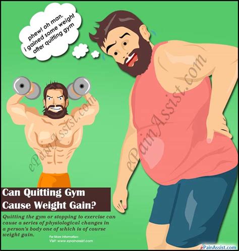 And workout is most important because you won't gain muscle without that and obviously no one wants to gain fat, right?. Can Quitting Gym Cause Weight Gain?