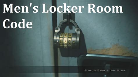 If you're playing as claire, you get a speed reloader for your revolver. Resident Evil 2 Remake - Men's Locker Room Code - YouTube