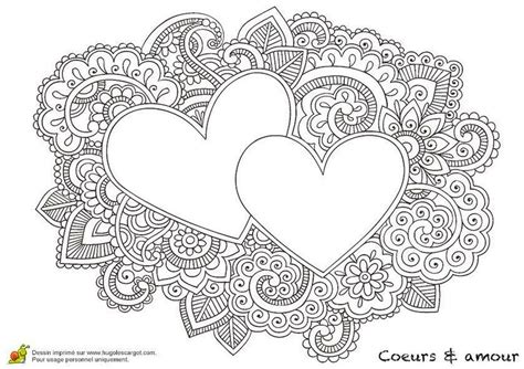 583x638 love coloring pages for adults flowers and hearts. 20+ Free Printable Love Coloring Pages for Adults ...