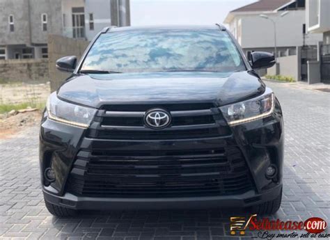 Vast selection of salvage, repairable and clean title toyota highlander vehicles for sale. Tokunbo Toyota Highlander 2019 for sale in Nigeria | Sell At Ease Online Marketplace| Sell to ...