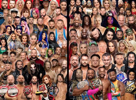 Wwe Raw And Smackdown Roster 2021 / 2020 Wwe Draft Raw And Smackdown ...