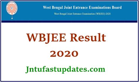 All this made the people who appeared. WBJEE Results 2020 (Released) - Download Rank Card, Score ...