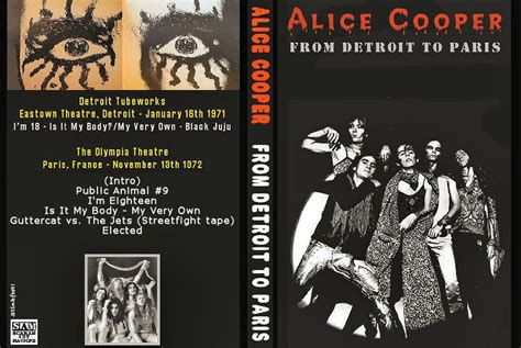 Na „detroit stories vzdáva alice cooper hold mestu, ktoré sa mu začiatkom 70. T.U.B.E. (Temporarily): Alice Cooper - 1971-1972 - From ...