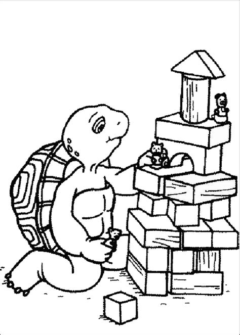 Make a coloring book with turtle franklin for one click. Franklin The Turtle Coloring Pages at GetColorings.com ...