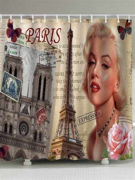 Check spelling or type a new query. Mildew Resistant Marilyn Monroe Shower Curtain - COLORMIX ...