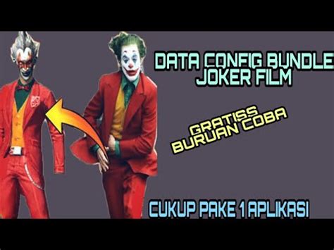 Joker bundle kaise milega freefire do like , share and. SKINS GRATIS FREE FIRE‼️DATA CONFIG TUXEDO JOKER || BUNDLE ...