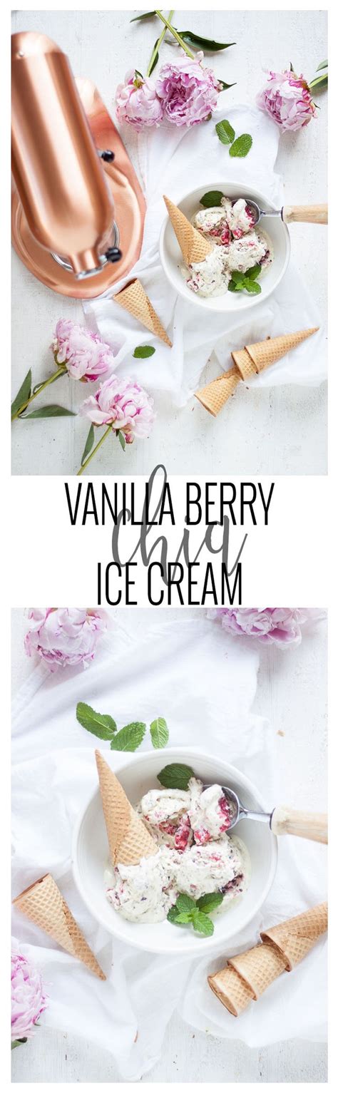 Especially during college days, i use to prepare milk candy by simply deep freezing milk with some sugar. Vanilla Berry Chia Ice Cream | Recipe | Homemade ice ...