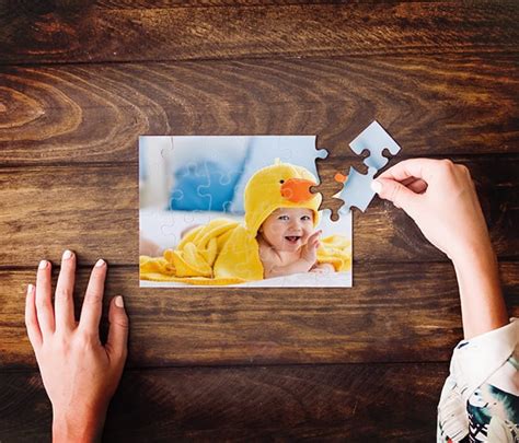 Make your own custom puzzle with your chosen photo: Personalized Jigsaw Puzzles - Custom Photo Puzzles Canada