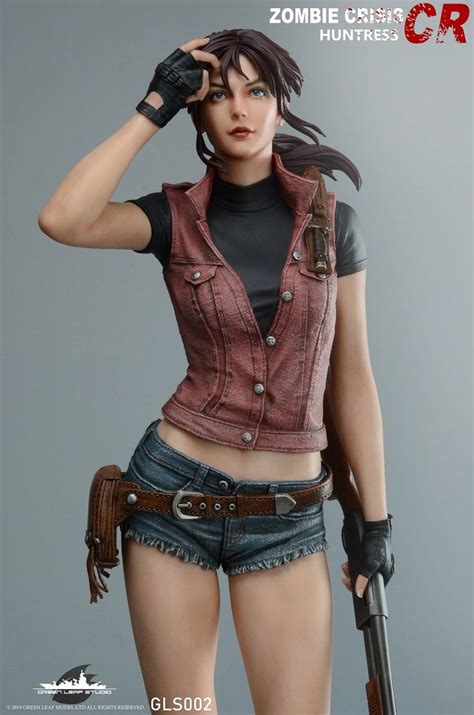 Check out amazing adawong artwork on deviantart. GREEN LEAF STUDIO 1/4 ZOMBIE CRISIS - HUNTRESS "CR" STATUE