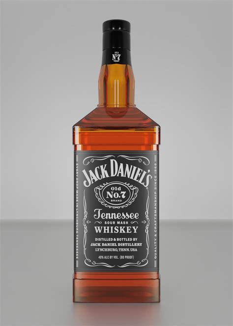 11780 3d models found related to jack daniel bottles. 3D model Jack Daniels | CGTrader