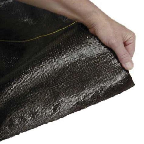 Black anti uv woven ground cover fabric , weed mat for home garden. Black Woven Ground Cover | Martin's Produce Supplies