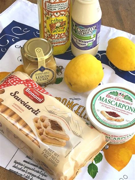 This healthy take on a classic italian dessert is far from traditional, thanks to ripe mangoes, agave syrup. Easy Summer Limoncello Tiramisu - Proud Italian Cook ...