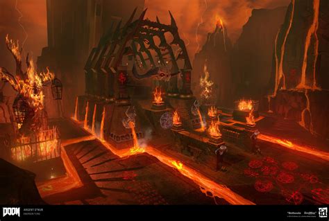 So i was on argent d'nur and somehow berserk phased me through the map. ArtStation - DOOM - Argent D'nur , Emerson Tung | Doom ...