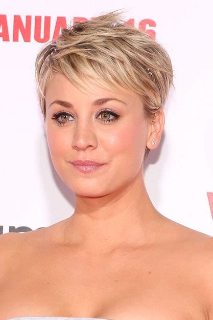 Kaley cuoco short haircut back view. How Kaley Cuoco Bypassed the Awkward Stages in Growing Out ...