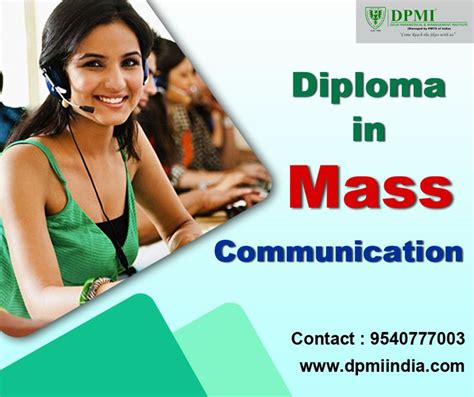Earning a communication degree involves studying how humans create information and share it both on interpersonal and organizational levels. Diploma in Mass Communication | Mass communication ...