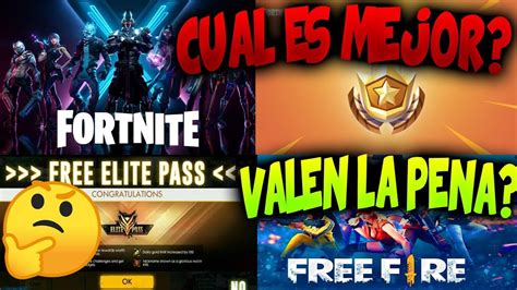 Es fortnite fortnite slides and doors escape maze y pubg 11 juegos battle. PASE DE BATALLA *FORTNITE* VS PASE ELITE *FREE FIRE ...