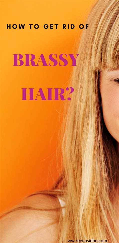 Purple shampoo to remove orange hair fast use a purple shampoo or hair line with purple pigments. Pin on Hair Brassy