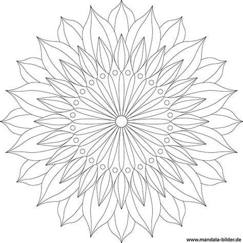 Ausmalbild blumenkranz zum thema blumen zum ausdrucken und ausmalen. Mandala Blumen Schwer - Über Blumen