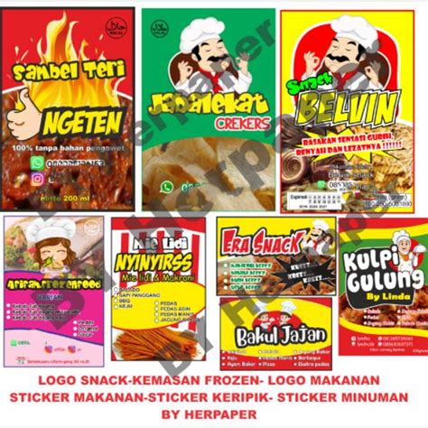 Contoh penghitungan harga spanduk aneka jajanan ukuran 1 x 1, maka harga spanduk hanya rp. 20+ Koleski Terbaru Stiker Makanan Pedas - Aneka Stiker Keren