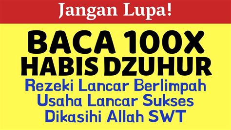 Diatas adalah hasil pencarian dari anda surat pelunas hutang dan artinya mp3 dan menurut kami yang paling cocok adalah surat pelunas doa mustajab & zikir pembuka rezeki pelunas utang penghapus kesusahan hidup. BACA 100X HABIS DZUHUR! DOA MUSTAJAB DAN DZIKIR PEMBUKA ...