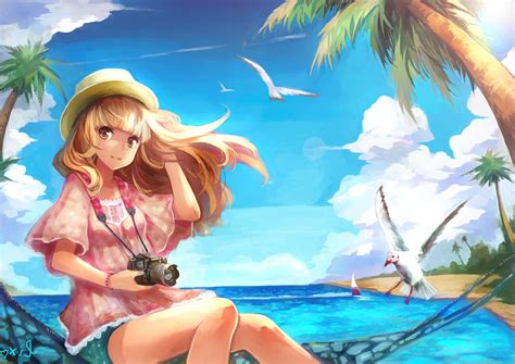 We have a massive amount of desktop and mobile backgrounds. beach, Birds, Anime Girls Wallpapers HD / Desktop and ...