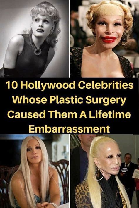 This list of male celebrities whose names start with a includes people from united states, england, france, germany and other countries all over the world. 10 Hollywood Celebrities Whose Plastic Surgery Caused Them ...