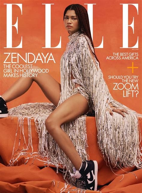 La revue japonaise décortique la politique du président américain joseph biden en asie sous la forme d'un abécédaire. Zendaya - Photoshoot for Elle Magazine December 2020 ...