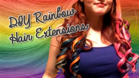 Make an effort not to use a if you leave it on for more than 20 minutes, it truly does the opposite and makes your hair darker. DIY Rainbow Hair Extensions - YouTube