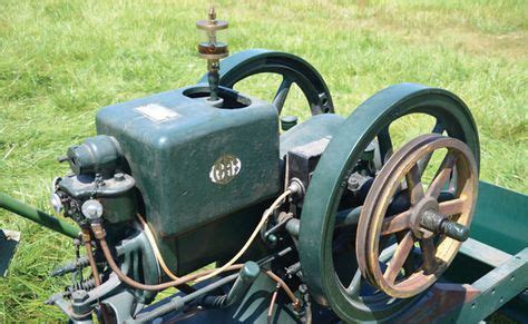 Being an open crank engine, lubrication is an issue. HIT And MISS ENGINES - The Tractor Guys | Engineering, Tractors, Hit