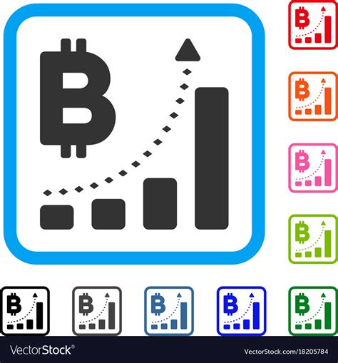Luckily for you, this site has ample. Bitcoin bar chart positive trend framed icon Vector Image