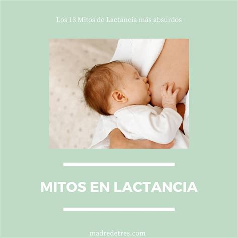 Semana mundial de la lactancia materna. Telva 🍀 Lactancia (@telvalactancia) en Instagram: "MITOS ...