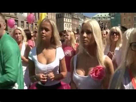 Maybe you would like to learn more about one of these? Blonde parade - Riga, Letonia - YouTube