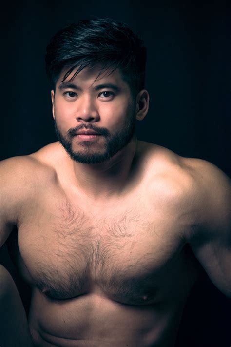 Howie Tung - 浩雲 on Behance Asian Muscle Men, Asian Facial Hair, Hot Men