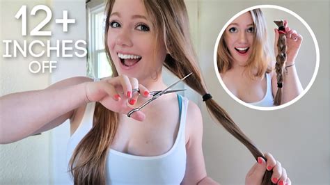 You may also like quotes on: CUTTING OFF 12 INCHES OF MY HAIR! (From LONG to SHORT ...