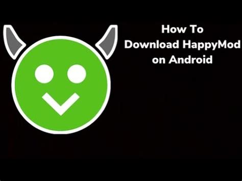 If you regularly download games to your android smartphone but it's hard for you to. How To Download HappyMod on Android - YouTube