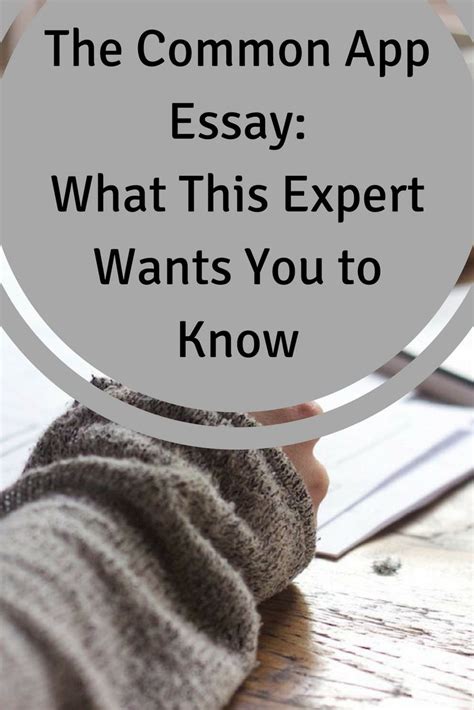 Read on to see tips and outstanding essays for each of the six core common. The Common App Essay: What This Expert Wants You to Know ...