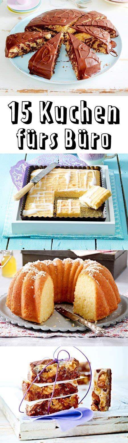 Selber kochen oder backen ist gesünder, denn du bestimmst, welche zutaten verwendet werden. Kuchen fürs Büro - einfache Backrezepte to go | LECKER ...