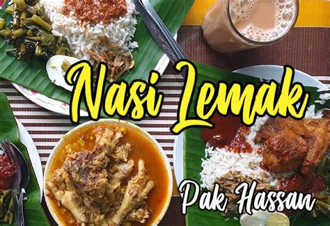 Truly a village within a city, kampung foodnote: Food Review Nasi Lemak Pak Hassan Kampung Baru