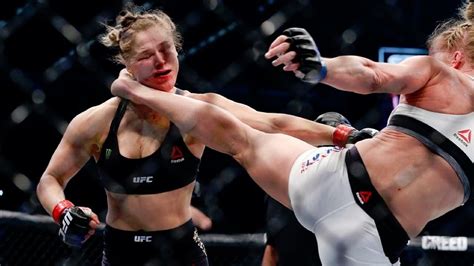 The most impressive milestone in her portfolio is the title of the ufc women's as this list is about female ufc fighters, we need to mention that her current ranking in the ufc women's bantamweight rankings is #2. UfC MMA Top women brutal full fight knockouts in january ...