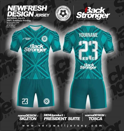 Download Jersey Futsal Hijau Tosca - Jersey Terlengkap
