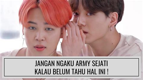 Berikut ada deretan foto kehaluan dinda kanyadewi sebagai fans bts a.k.a army. JANGAN NGAKU ARMY SEJATI KALAU KAMU BELUM TAHU 10 NAMA ...