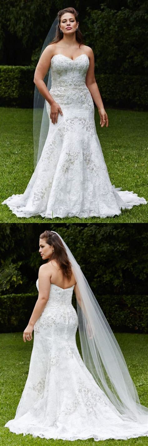 Weitere ideen zu hochzeitskleid plus size, hochzeitskleid, hochzeit. Plus Size Hochzeitskleid, Spitze Brautkleider, Maxi ...