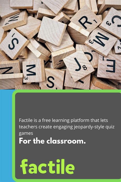 Each game has at least three categories. Factile Is a Free Learning Platform That Lets Teachers ...
