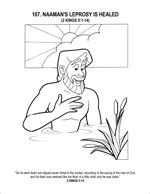 Philip tells the ethiopian coloring page free colouring. Naaman's Leprosy is Healed | Naaman | Sunday school ...