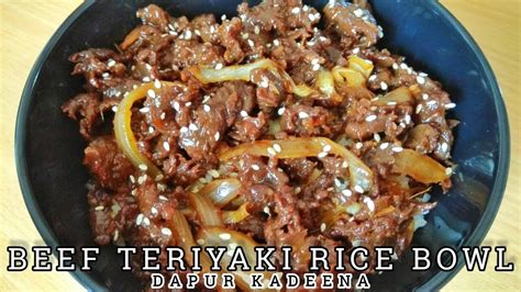 Ternyata, begini cara bikin daging teriyaki ala yoshinoya. Daging Teriyaki Yoshinoya / Resep Lezat Teriyaki Beef Bowl ...