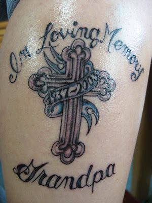 Small memorial tattoos for grandpa. Tattoo Pictures & Tattoo Designs: In Loving Memory of ...