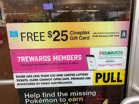 The chain was founded in 1927 as an. DEAL SUSPENDED : 7-ELEVEN DEAL ALERT: TODAY ONLY - Buy $100 Amazon Gift Card - Get $25 Cineplex ...